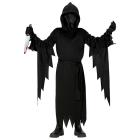 Costume Reaper (Tunica Con Cappuccio Maschera Senza Volto, Cintura) (128 cm / 5-7 Years) (52206)