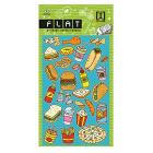 Stickers Flat Fast Food Rol02