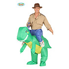 Costume Let Me Go Dinosauro Gonfiabile Uomo Donna Taglia L (88207)