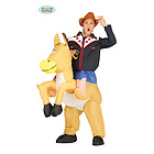 Costume Let Me Go Cavallo Cowboy Gonfiabile Uomo Donna Taglia L (88208)