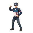 Costume Capitan America Endgame con Muscoli taglia S 4-6 anni