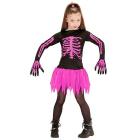 Scheletro Ballerina (Camicia, Gonna, Guanti) (158 Cm / 11-13 Years)