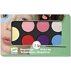 Palette 6 colori trucchi viso - Sweet - Body Art - Set colori e accessori (DJ09231)