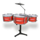 Drum set con 3 tamburi e piatti