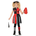 Cheerleader Arlecchina Bambino 5 - 6 Anni (78237)