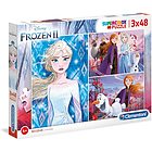 Puzzle 3x48 Frozen 2 (25240)