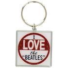 Beatles (The): I Love Beatles (The) (Portachiavi Metallo)