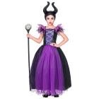 Malefica - Strega (Vestito, Copricapo) (140 Cm / 8-10 Years)