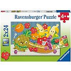 Allegria di frutta e verdura - Puzzle 2 x 24 pezzi (05248)