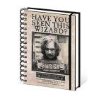 Harry Potter: Wanted Sirius Black A5 Wiro Notebook (Quaderno)