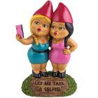 Gnome Selfie Sisters (Gnomo Da Giardino)