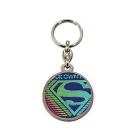 DC Superman Logo Round Metal Keychain