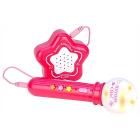 Microfono Karaoke con amplificatore rosa (42 4171)