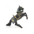 Cavallo cavaliere armatura nera (39276)
