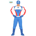 Costume Uomo Supereroe Superstar Taglia L (88281)