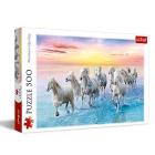 Puzzle 500 - Galloping White Horses