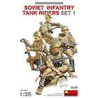 Soviet Infantry Tank Riders Set 1 Scala 1/35 (MA35309)