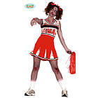 Costume Donna Cheerleader Zombie Taglia M (84311)