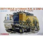 1/35 M-274 Mule W/106mm Rifle  Crew (DR3315)