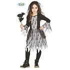 Costume Vedova Fantasma Bambina Taglia 3-4 Anni (87318)