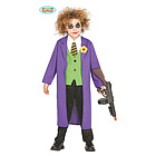 Costume Assassino Pazzo Clown Psicopatico Bambino Taglia 5-6 Anni (87322)