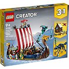 Nave vichinga e Jormungandr - Lego Creator (31132)
