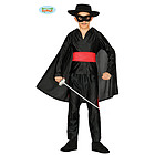 Costume Bandito Spadaccino Mascherato Bambino Taglia 7-9 Anni (83339)
