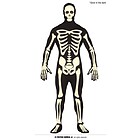 Costume Scheletro Fluorescente Adulto 52 54 (79340)