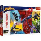 Marvel: Trefl - Puzzle 100 - Spider-Man Upside Down