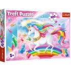 Puzzle 100 - Into The Crystal World Of Unicorns