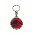 Jurassic Park Logo Round Metal Keychain