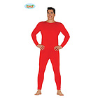 Tuta Rossa Accademico Uomo In Spandex Taglia M-L (84374)