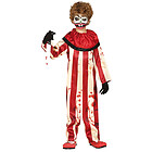Clown A Righe Bambino 3 - 4 Anni (78388)