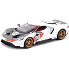 Ford GT 2021 Ford Heritage (White,Black With# 98) - 1:18
