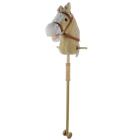 Cavallo Beige Con Bastone Smontabile, Ruote E Suoni (705100591)