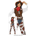 Costume Cowboy Donna Adulto Xl 44 46 (86398)