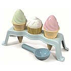 Set 2 coni gelato e cupcake con supporto