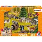 Puzzle - Wild Life, By The Raccoons, 150 Pezzi, Co