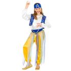 Principessa Araba (Camicia, Gilet, Pantaloni Con Veli, Cintura, Copricapo) (128 Cm / 5-7 Years)