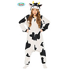 Costume Pigiama Mucca Bambina Bambino Taglia 5-6 Anni (88419)