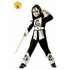 Costume Dragon Ninja Silver 5-6 anni (641142-M)
