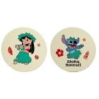 Disney Lilo & Stitch (Coasters Set Of 2 Ceramic Boxed / Set 2 Sottobicchieri Ceramica)