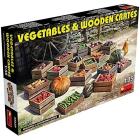 Casse di legno e verdure per diorami - Vegetables & Wooden Crates 1/35 (MA35629)