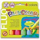 Tempera Solida Istant Fluo Playcolor 6 (10431)