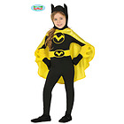 Costume Super Eroina Pipistrello Bambina Taglia 5-6 Anni (88432)