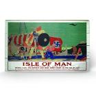 Isle Of Man - 2 Stampa Su Legno 76X45Cm