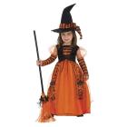 Costume strega brillante (non include scopa) taglia 3-4 anni (510567-S)