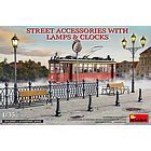1/35 Street Accessories With Lamps & Clocks (MA35639)