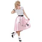 Costume Adulto Donna anni 50 rosa L
