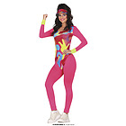 Costume Roller Psichedelico Adulto 38 - 40  (M) (80443)